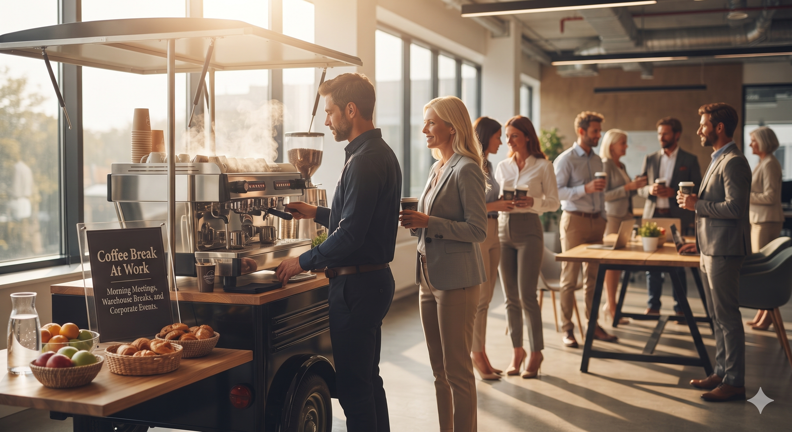 Coffee Break At Work